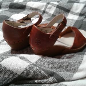 Dr Martens RUANA Heeled Wedges #12327 in Oxblood